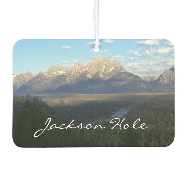 Jackson Hole Mountains (Grand Teton National Park) Autolufterfrischer (Vorderseite)