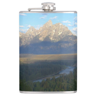 Jackson Hole Mountains (Grand Teton National Park) Flachmann