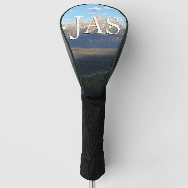 Jackson Hole Mountains (Grand Teton National Park) Golf Headcover (Vorderseite)