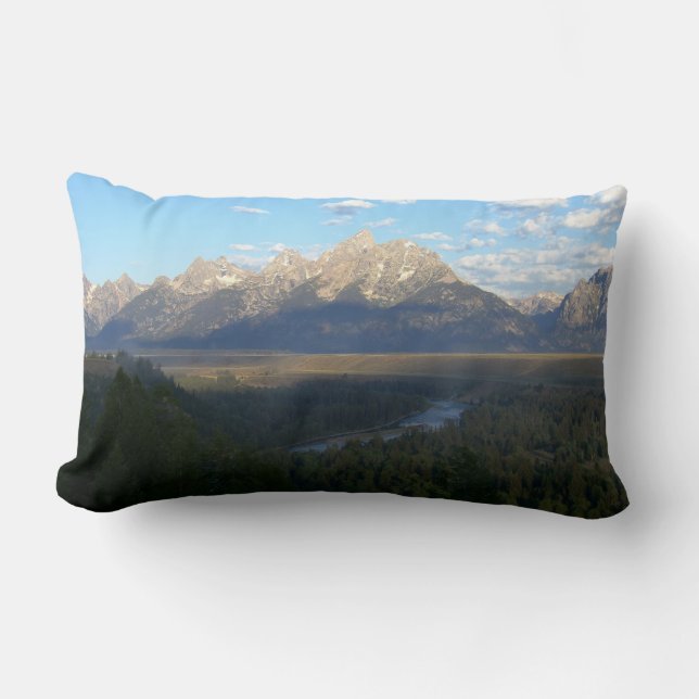 Jackson Hole Mountains (Grand Teton National Park) Lendenkissen (Vorderseite)