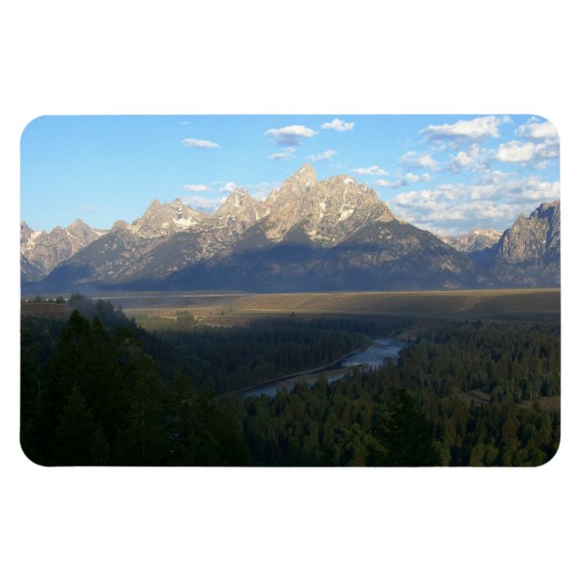Jackson Hole Mountains (Grand Teton National Park) Magnet (Horizontal)