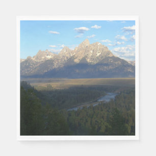 Jackson Hole Mountains (Grand Teton National Park) Serviette