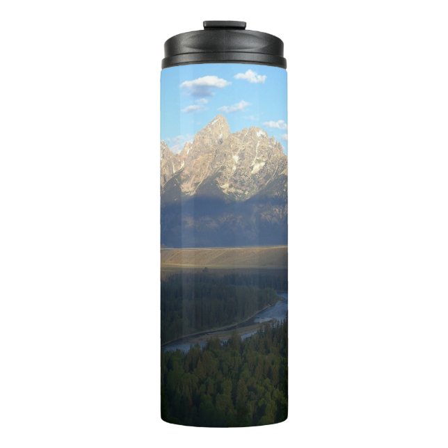 Jackson Hole Mountains (Grand Teton National Park) Thermosbecher (Vorderseite)