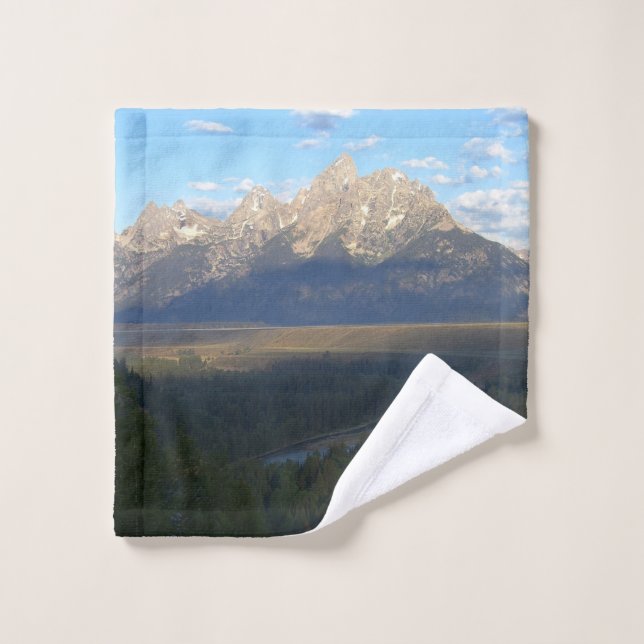 Jackson Hole Mountains (Grand Teton National Park) Waschlappen (Waschlappen)