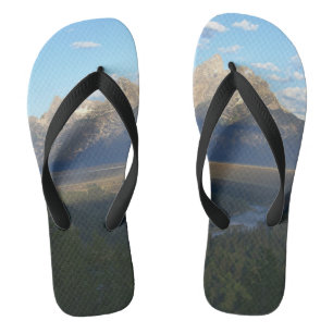 Jackson Hole Mountains (Grand Teton Nationalpark) Flip Flops