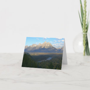 Jackson Hole Mountains (Grand-Teton-Nationalpark) Karte
