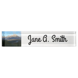 Jackson Hole Mountains (Grand-Teton-Nationalpark) Namensplakette