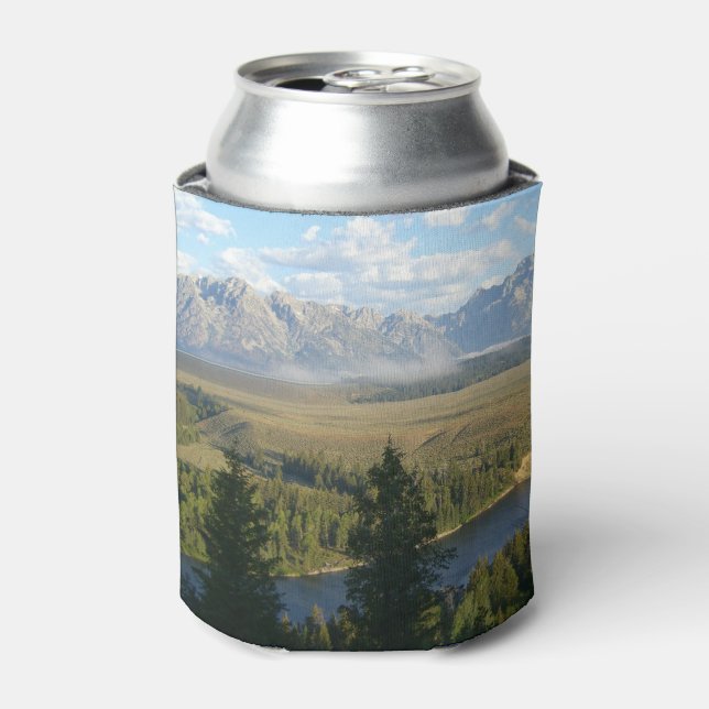 Jackson Hole Mountains und Fluss Dosenkühler (Kanne Vorderseite)