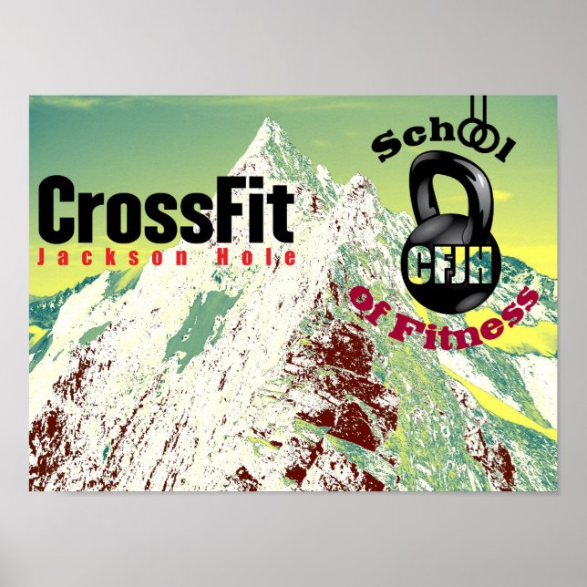 Jackson Hole Poster (Vorne)