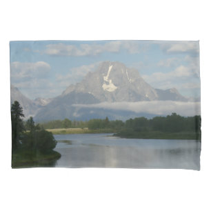 Jackson Hole River im Grand Teton National Park Kissenbezug