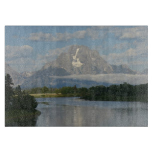 Jackson Hole River im Grand Teton National Park Schneidebrett