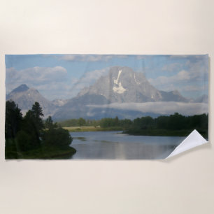 Jackson Hole River im Grand Teton National Park Strandtuch