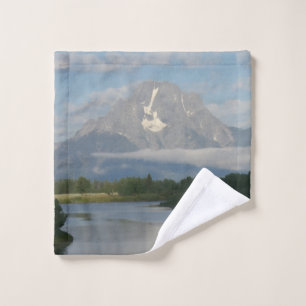 Jackson Hole River im Grand Teton National Park Waschlappen
