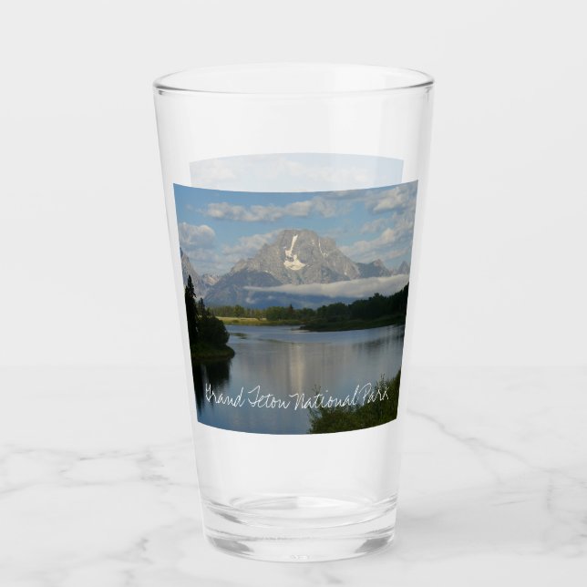 Jackson Hole River im Grand Teton Nationalpark Glas (Vorderseite)