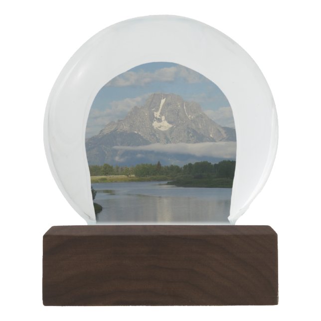 Jackson Hole River im Grand Teton Nationalpark Schneekugel (Vorderseite)