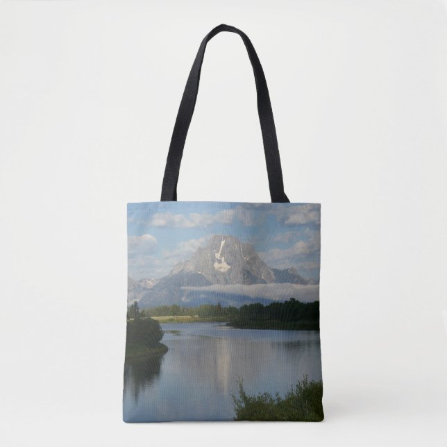 Jackson Hole River im Grand Teton Nationalpark Tasche (Vorderseite)