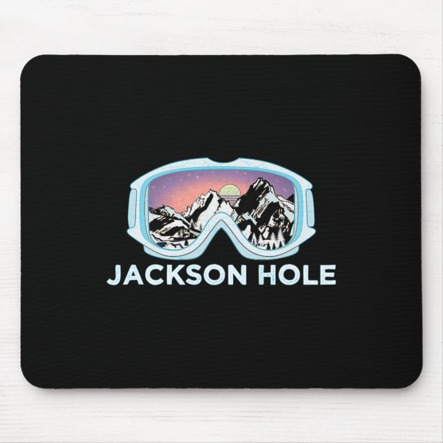 Jackson Hole Ski Design Jackson Hole Mousepad (Vorne)