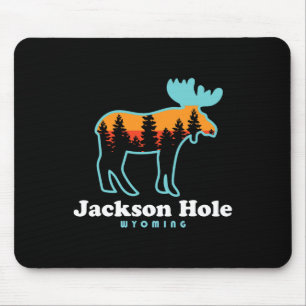 Jackson Hole Wyoming Elchberge Grand Tetons Mousepad
