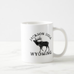 Jackson Hole Wyoming Elche Natur Wandern im Freien Kaffeetasse