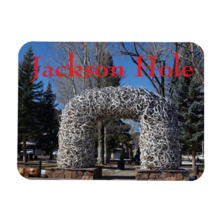 Jackson Hole Wyoming Geweihbögen Magnet