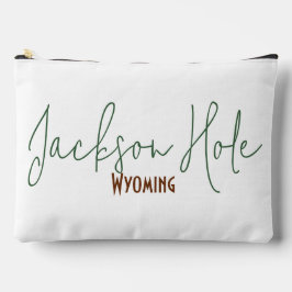 Jackson Hole, Wyoming Reiseandenken Zubehörtasche