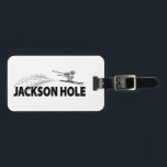 Jackson Hole Wyoming Ski Jumper Gepäckanhänger<br><div class="desc">As the gateway to Grand Teton and Yellowstone National Parks and a premier ski destination,  Jackson Hole Wyoming is paradise!</div>