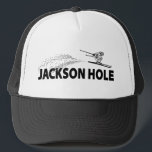 Jackson Hole Wyoming Ski Jumper Truckerkappe<br><div class="desc">As the gateway to Grand Teton and Yellowstone National Parks and a premier ski destination,  Jackson Hole Wyoming is paradise!</div>