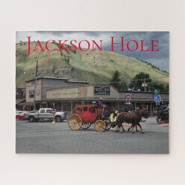 Jackson Hole Wyoming Stagecoach (Horizontal)