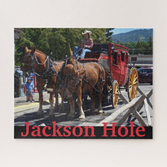 Jackson Hole Wyoming Stagecoach (Horizontal)