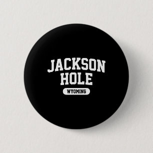 Jackson Hole Wyoming Tetons Skifahren Button