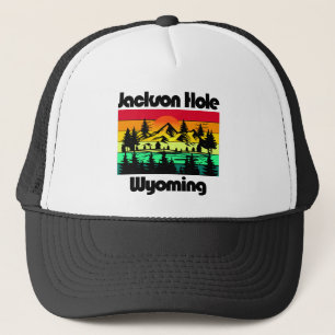 Jackson Hole Wyoming Truckerkappe