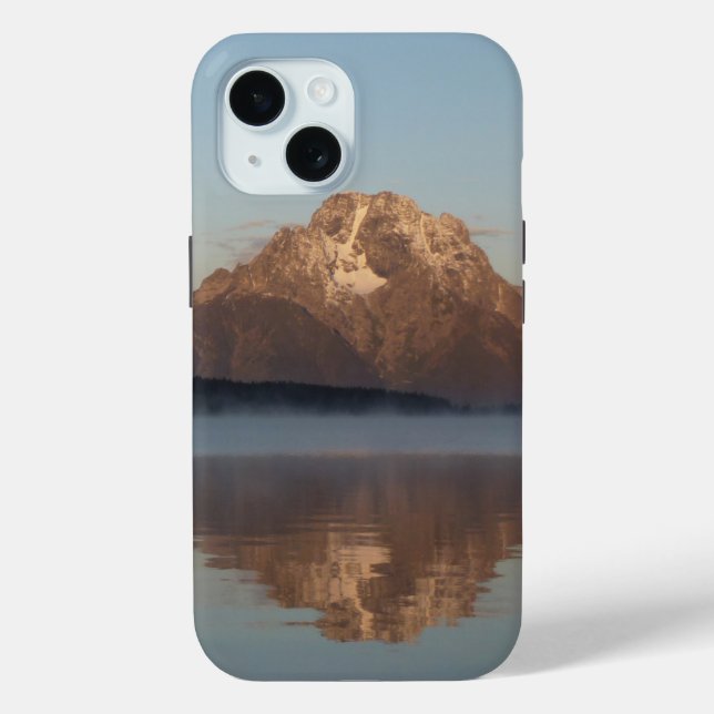 Jackson Lake Dam Reflection in Grand Teton Park Case-Mate iPhone Hülle (Rückseite)