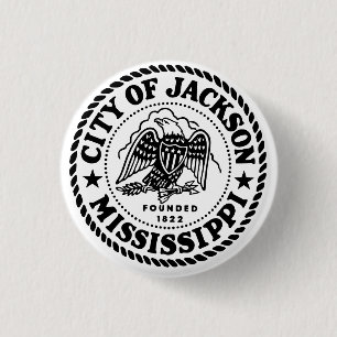 Jackson Mississippi Button