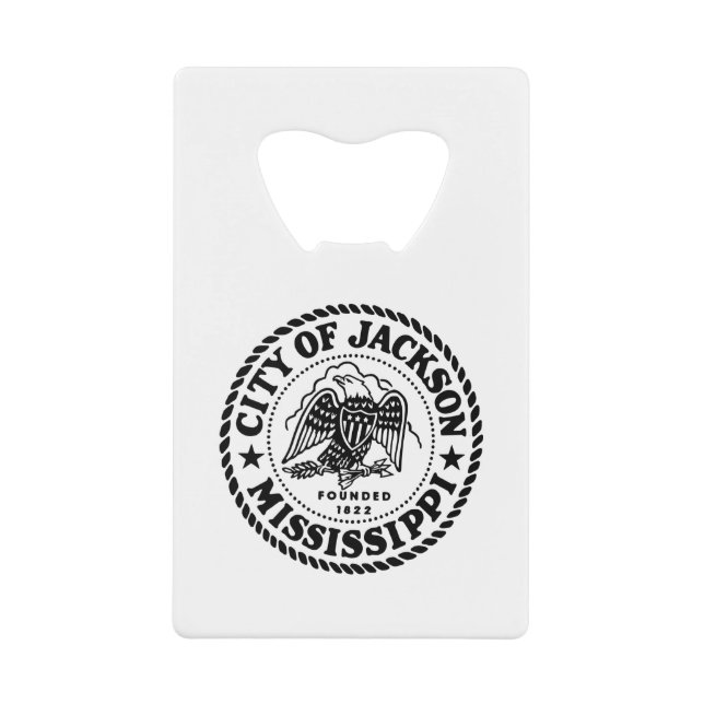Jackson Mississippi Geldbeutel Flaschenöffner (Vorderseite)
