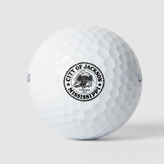 Jackson Mississippi Golfball (Vorderseite)