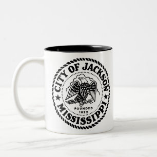 Jackson Mississippi Zweifarbige Tasse
