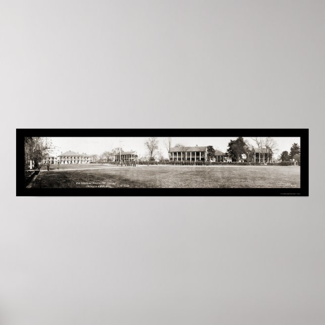 Jackson Pershing Troops Foto 1920 Poster (Vorne)