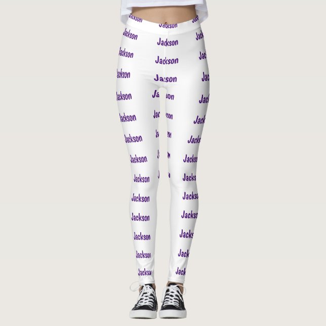 Jackson Polar Bears Leggings (Vorderseite)