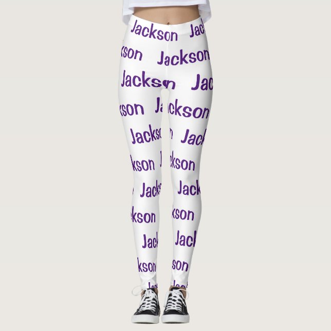 Jackson Polar Bears, Massillon, Ohio Leggings (Devant)