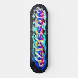 JACKSON-Skateboard für kundenspezifische Graffiti Skateboard