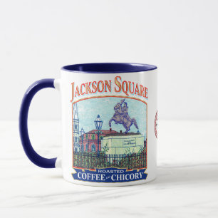Jackson Square Coffee and Chicory Tasse