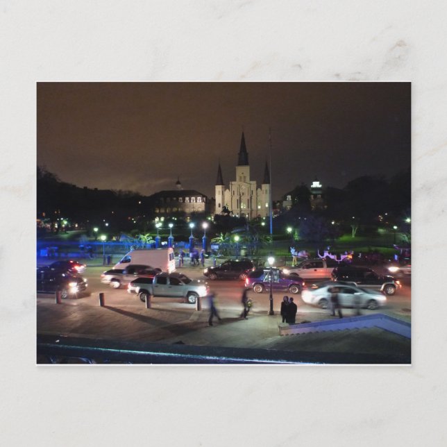 Jackson Square, New Orleans, La Postkarte (Vorderseite)