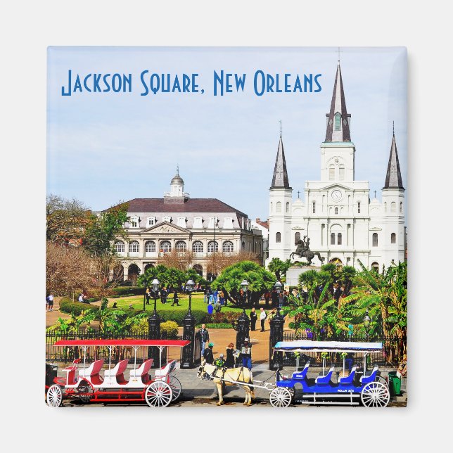 Jackson Square, New Orleans Magnet (Vorne)