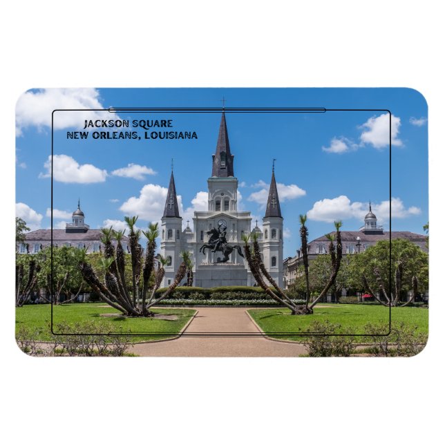 Jackson Square New Orleans Magnet (Horizontal)