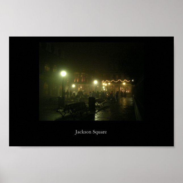 Jackson Square Poster (Vorne)