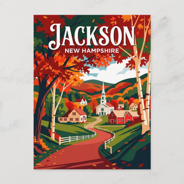 Jackson USA Postkarte (Vorderseite)