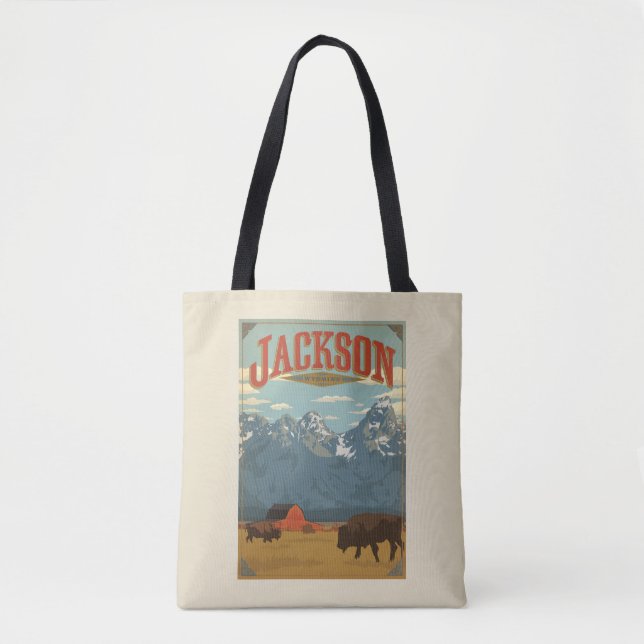 Jackson | Wyoming Tasche (Vorderseite)