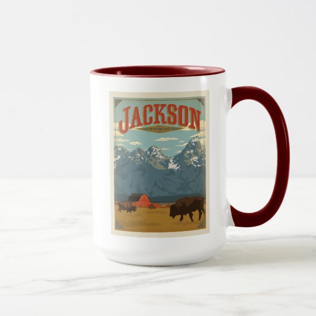Jackson | Wyoming Tasse (Rechts)