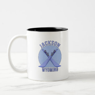 Jackson, Wyoming Zweifarbige Tasse
