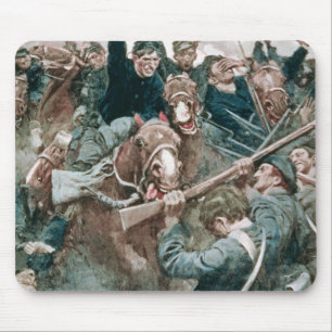 Jacksons Brigade stehend wie eine Steinwand Mousepad